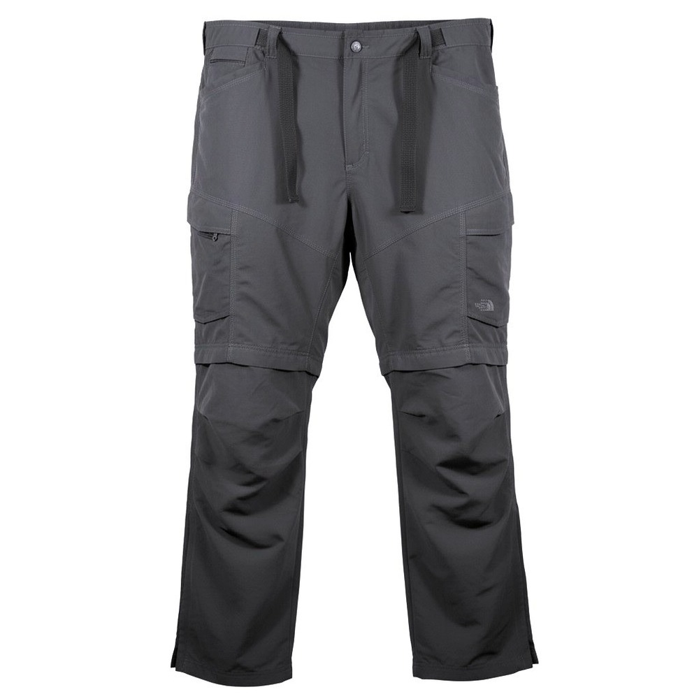 The North Face Mens XXL Convertible Cargo Pants Nylon Gray Gorpcore Workwear